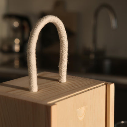 Single Bottle Wooden Champagne Wine Box