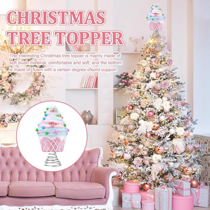 Pastel Dessert Christmas Tree Hair Ornament