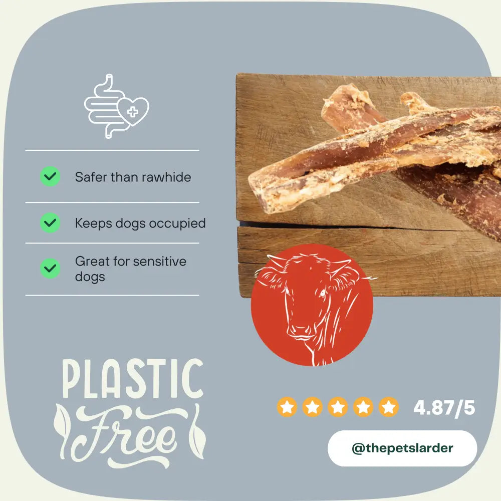 Beef Neck Tendon Natural Meat Chew For Dogs