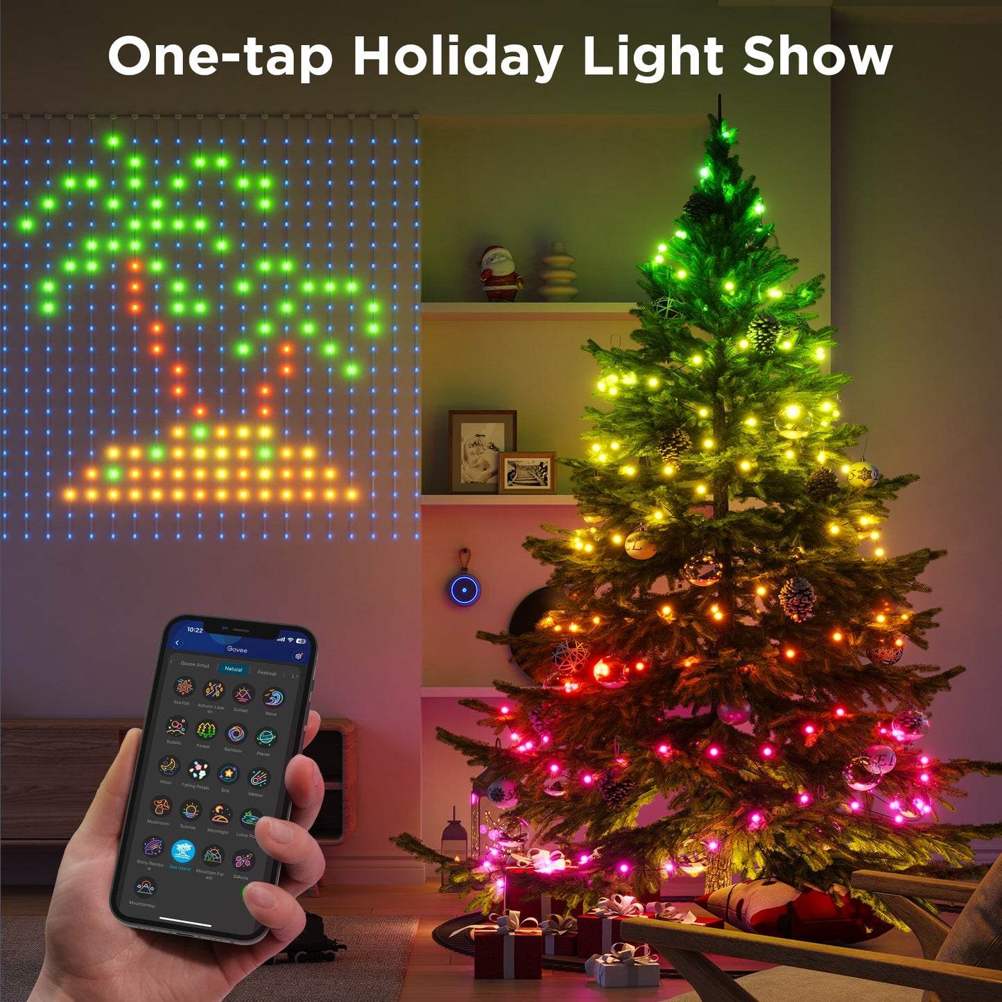 GOVEE CURTAIN LIGHT NETFLIX 400 LED
