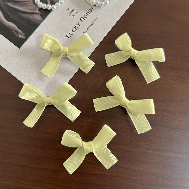 3cm Ribbon Bow Small Hairclip