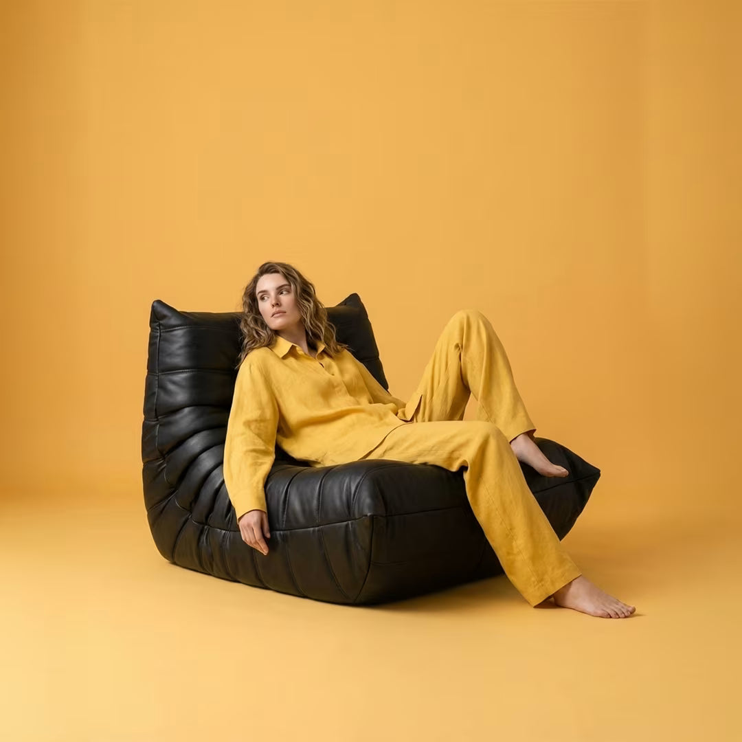 Luxe Caterpillar Lounger – The Ultimate Ergonomic Statement Chair