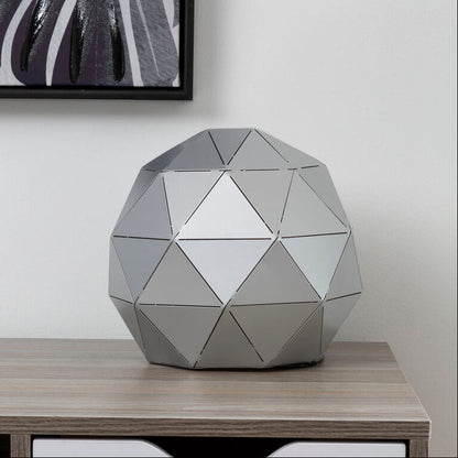 Silver Finish Table Lamp | Mateo