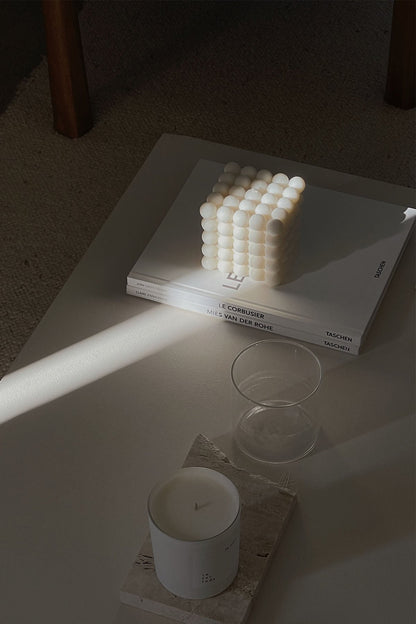 Large Bubble Candle