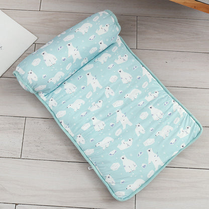 Cool Dog Mat Summer Pet Blanket Cooling Breathable Cat Bed Outdoor Washable Travel Cold Silk Sofa Portable Sleep Puppy Supplier