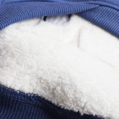 Pet Clothes Winter Fleece-lined Thick Style