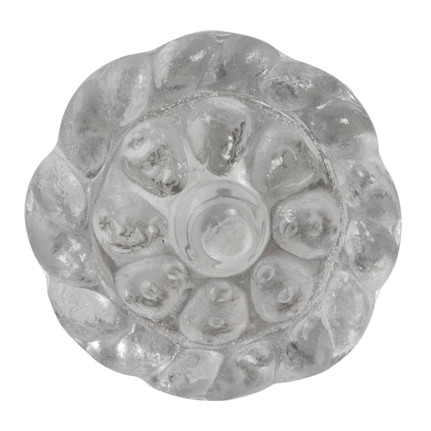 Flower Glass Door Knob