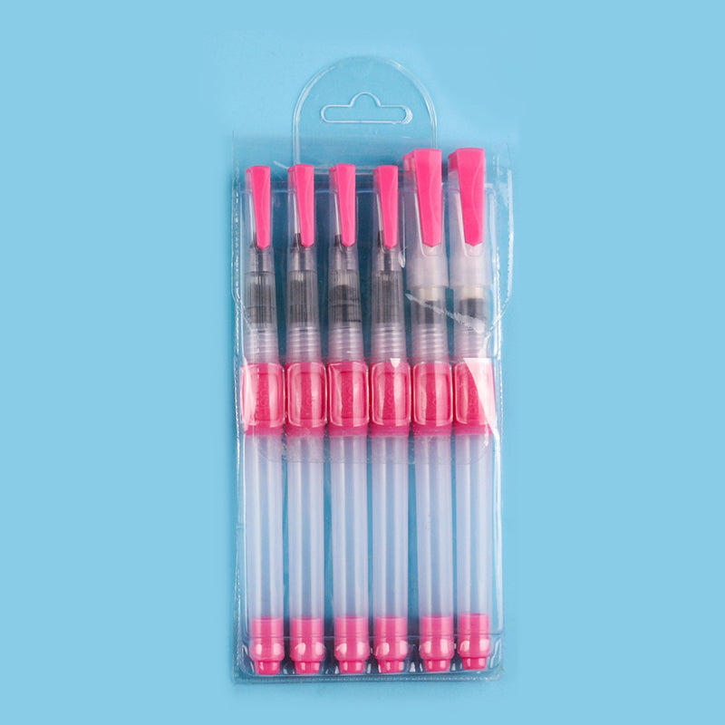 Water Soluble Color Lead Painted Solid Watercolor Brush Set
