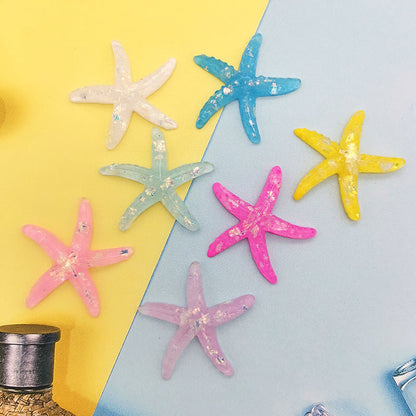 Handmade Diy Cream Glue Phone Case Marine Resin Accessories Starfish
