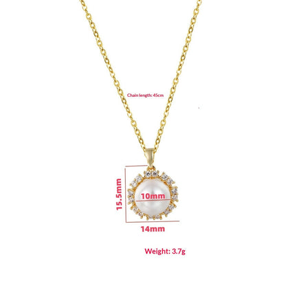 Necklace Light Luxury Versatile Niche Temperament