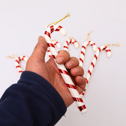 Christmas Tree Crutches Prop Decorations 6