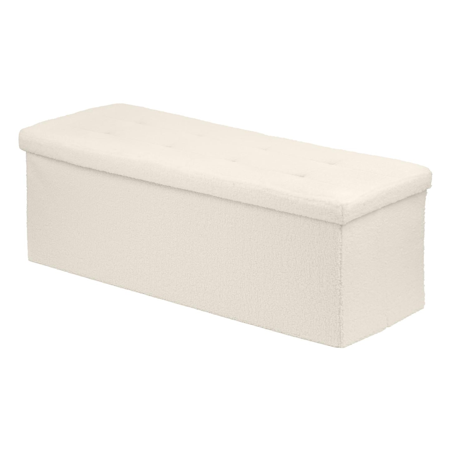 Foldable Storage Ottoman - 111 x 37 x 39cm