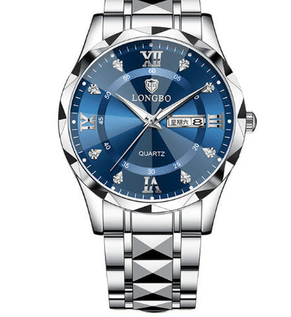 Waterproof Luminous Dual Calendar Watch