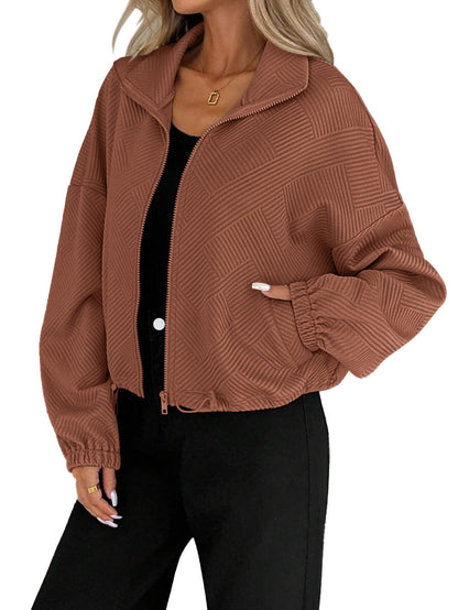 Women's Loose Baseball Uniform Coat