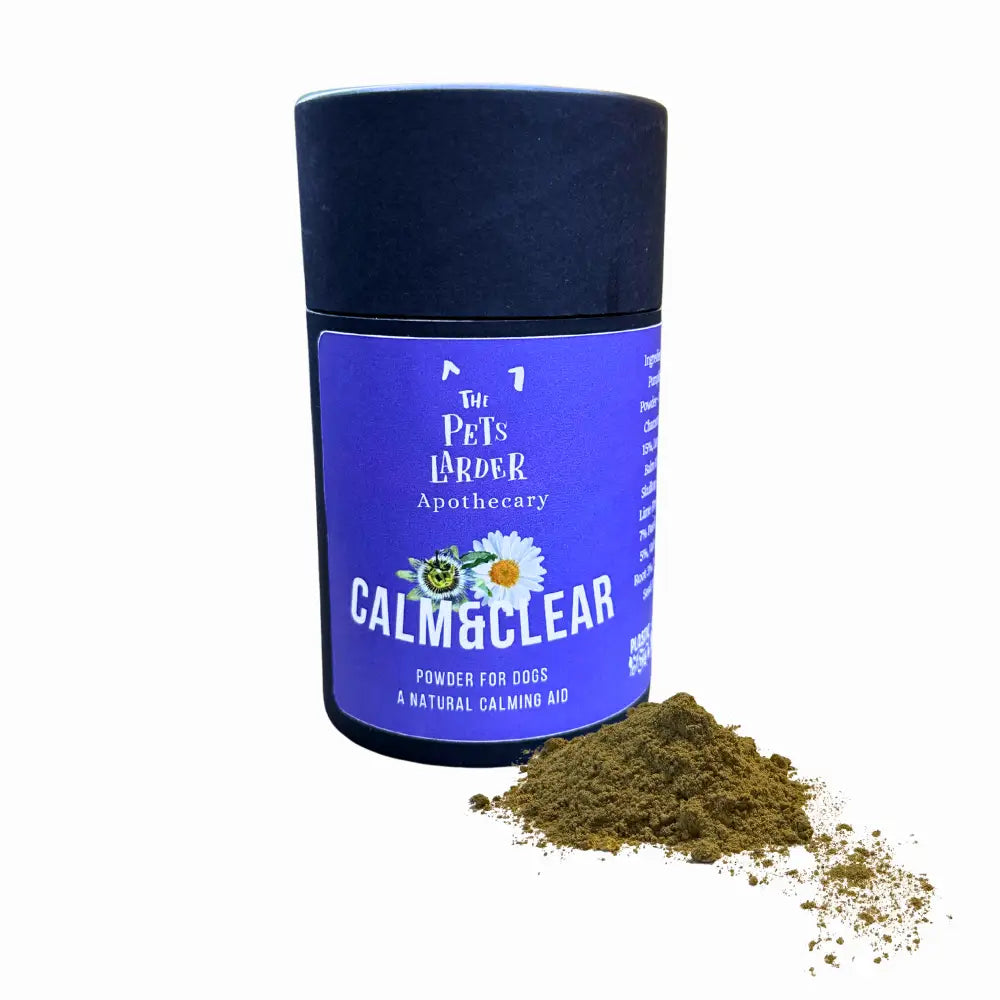 Calm & Clear – Natural Herbal Calming Supplement for Dogs
