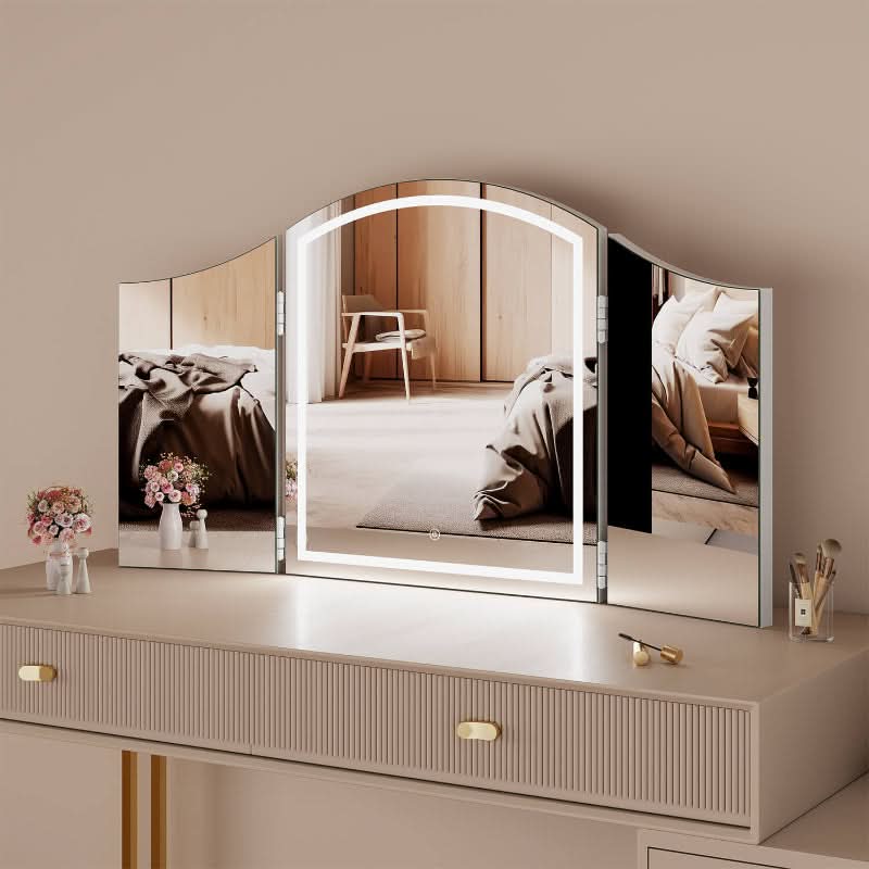 PRE-ORDER October. Cate Triple Dressing Table Mirror