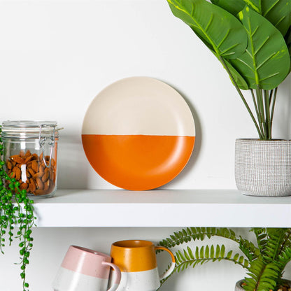 20.5cm Stoneware Colour Block Side Plate