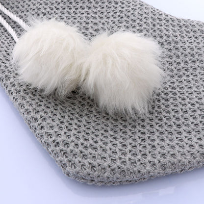 Christmas Tree Gift Bag Pompon Pendant