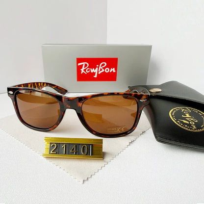Classic RCWJBON 2140 Polarized Sunglasses Unisex Driving Sunglasses Luxury Fashion Designer Sunglasses Coating UV400 Eyewear