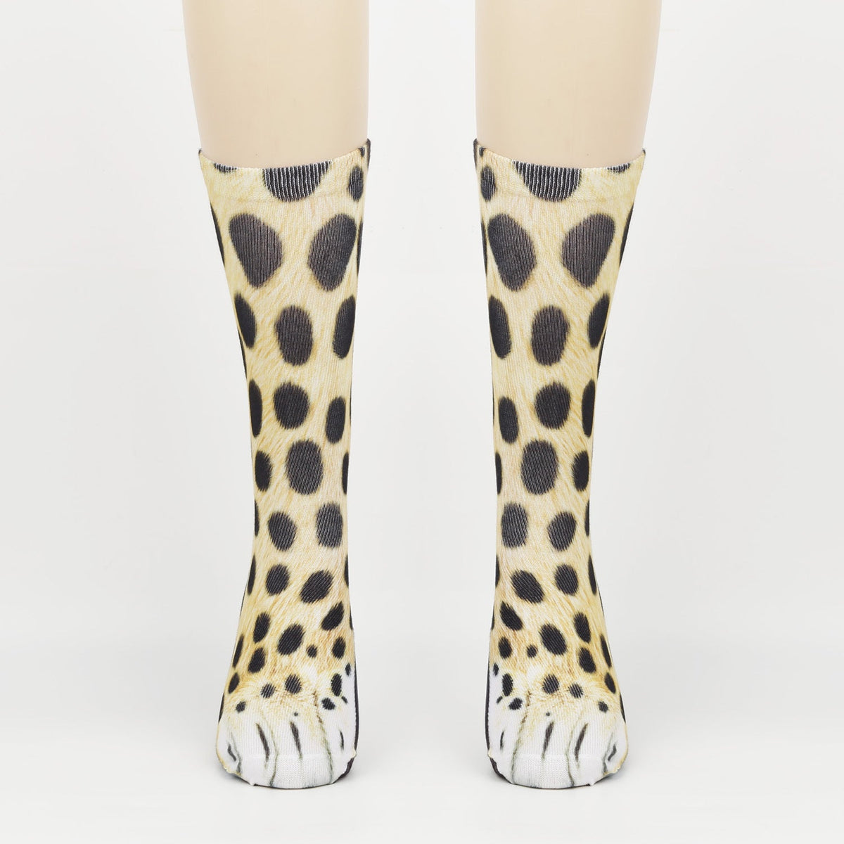 3D Animal Foot Print Socks Printed Socks