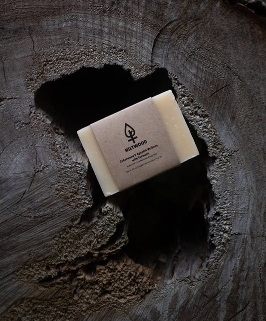 Cedarwood & Spanish Verbena with Turmeric Natural Soap Bar