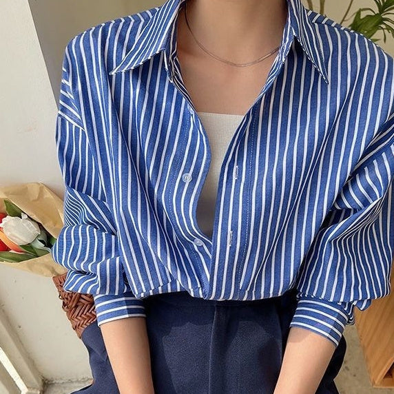Loose Temperament Chic Shirt Early Autumn Top