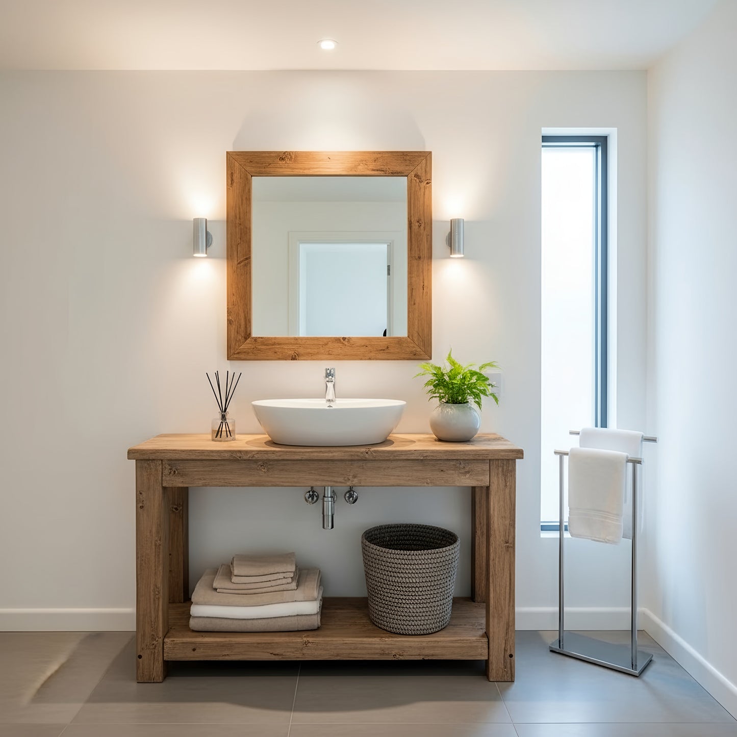 TORO Solid Wood Bathroom Vanity