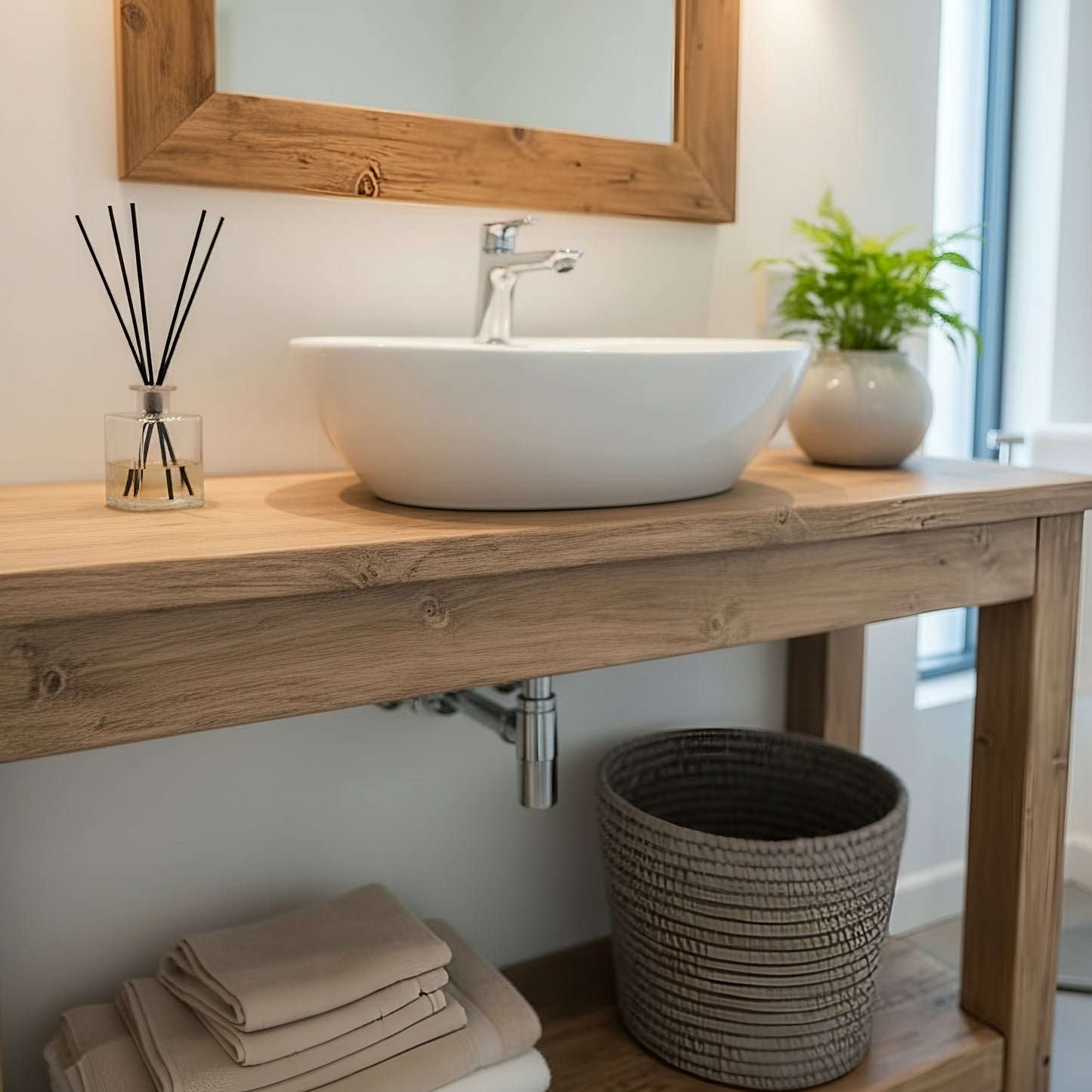 TORO Solid Wood Bathroom Vanity