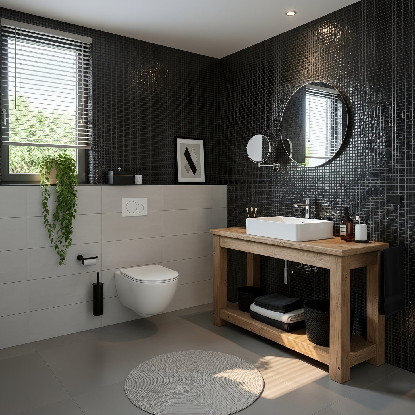 TORO Solid Wood Bathroom Vanity