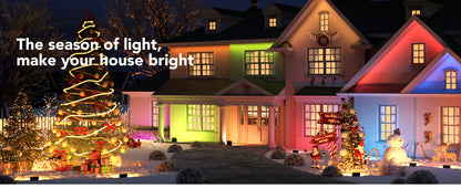 GOVEE RGBICWW LED SMART FLOOD LIGHT 4PCS