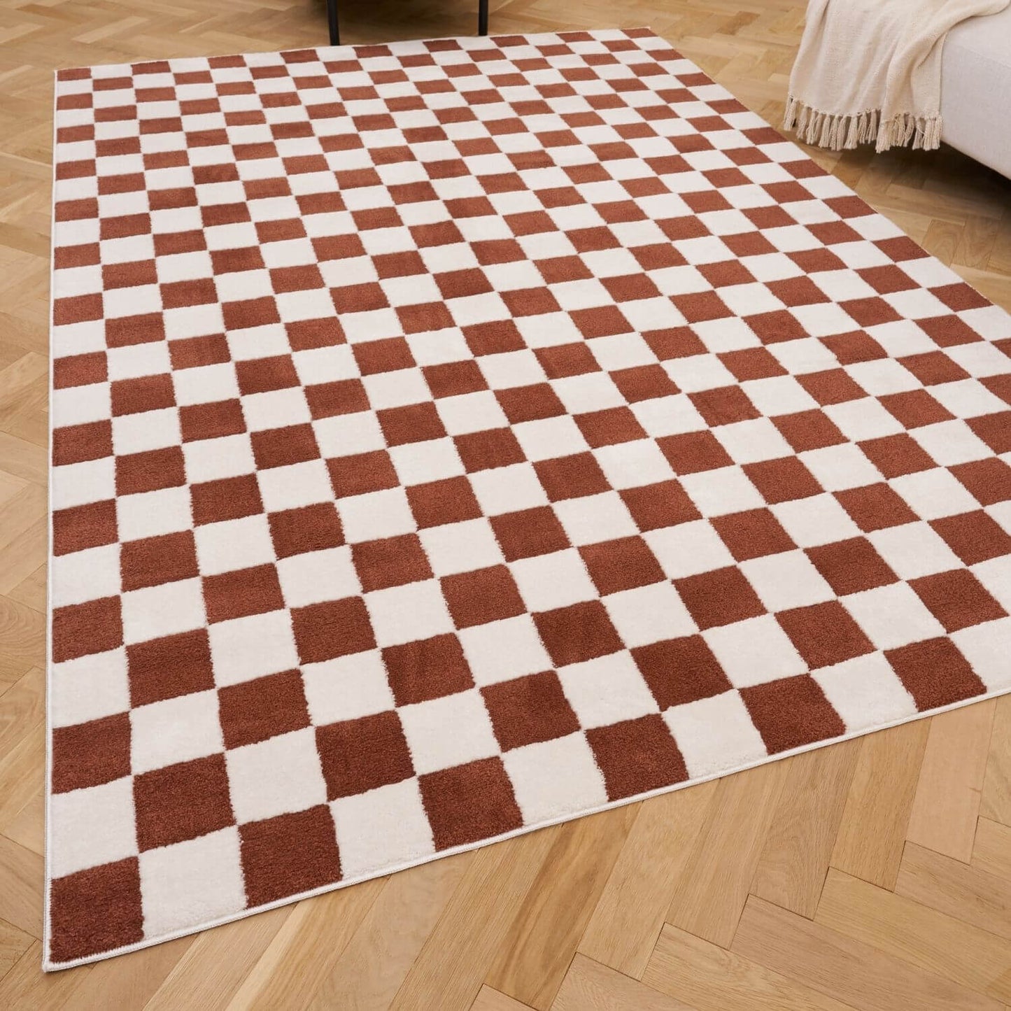 Loft Checkerboard Terra Rug