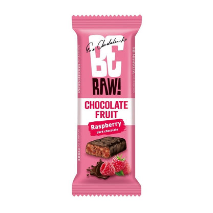 Chocolate Fruit Bar - Raspberry Dark chocolate 40g