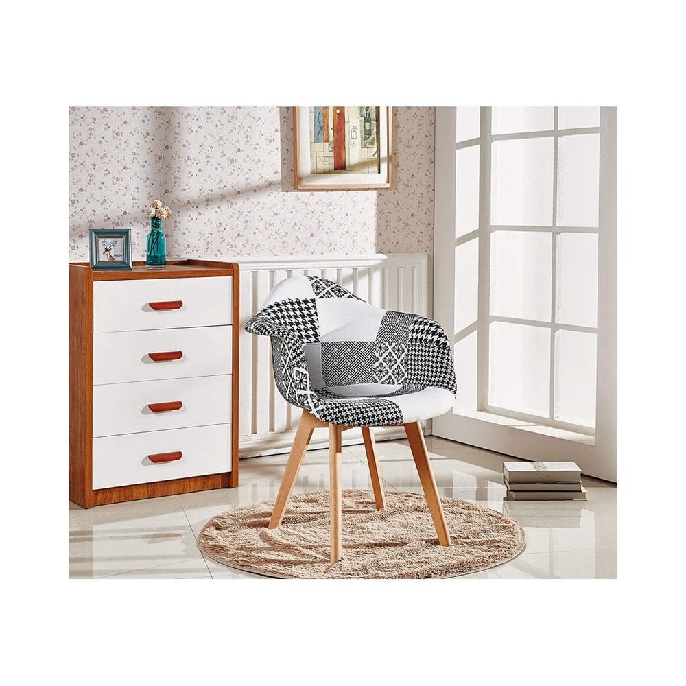 Chrono Patchwork Tub Chair