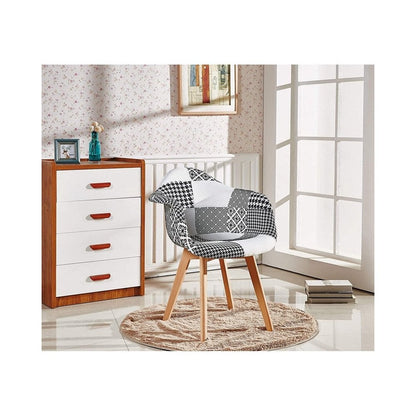 Chrono Patchwork Tub Chair