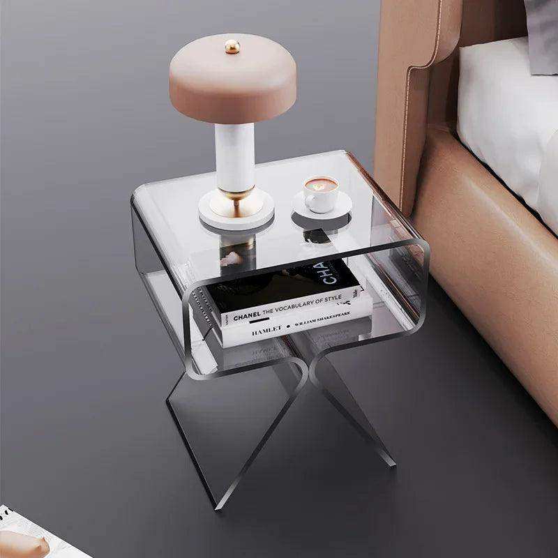 Crystal Acrylic Side Table