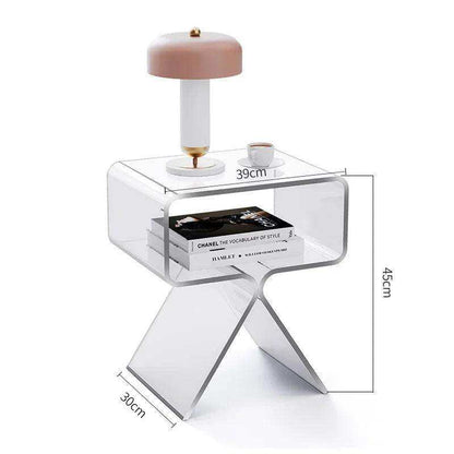 Crystal Acrylic Side Table