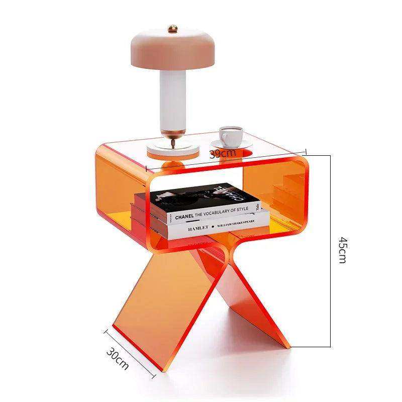 Crystal Acrylic Side Table