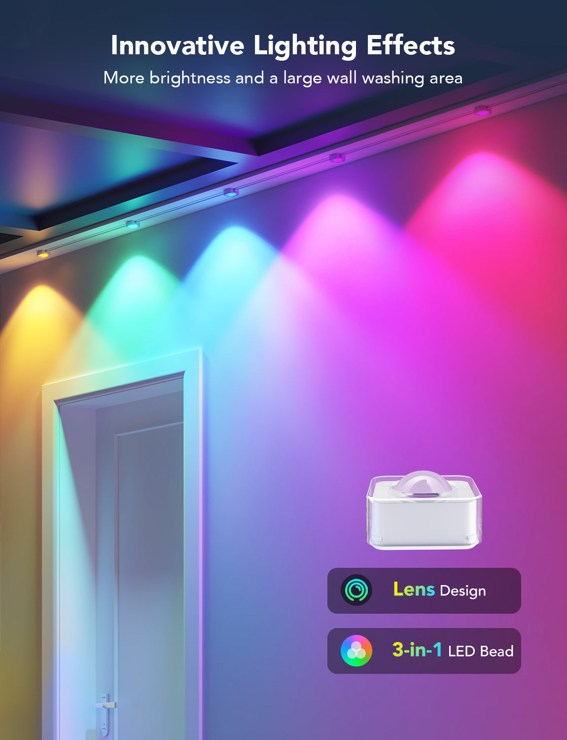 GOVEE RGBIC PERM OUTDOOR LIGHTS 15M IP67
