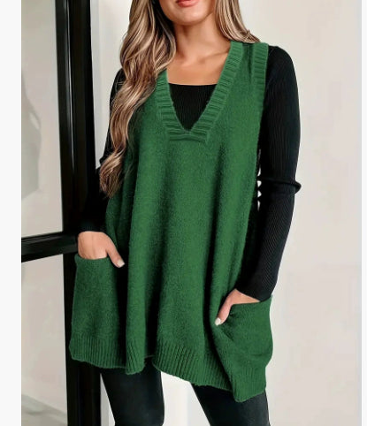 Loose Plus Size Sleeveless Pullover Casual Fashion