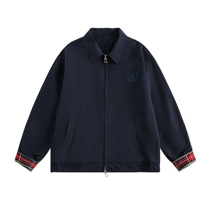 American Style Loose Jacket Trench Coat Same Style For Men And Women