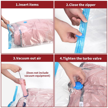 VINSANI 3pk 80cm x 100cm VACUUM BAGS 0006249