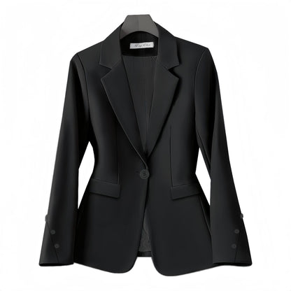 Korean Style Loose Spring And Autumn High-grade Female Brown Suit