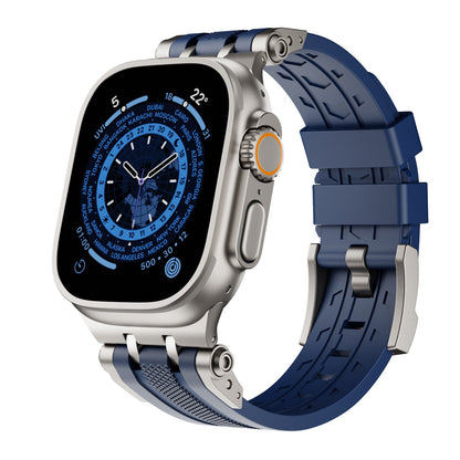 Innovative Connector Fluororubber Watch Strap