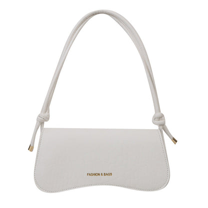 Summer Minimalist PU Underarm Bag Chic Solid Color Square Shoulder Purse Versatile Crossbody Tote For Women Elegant Office