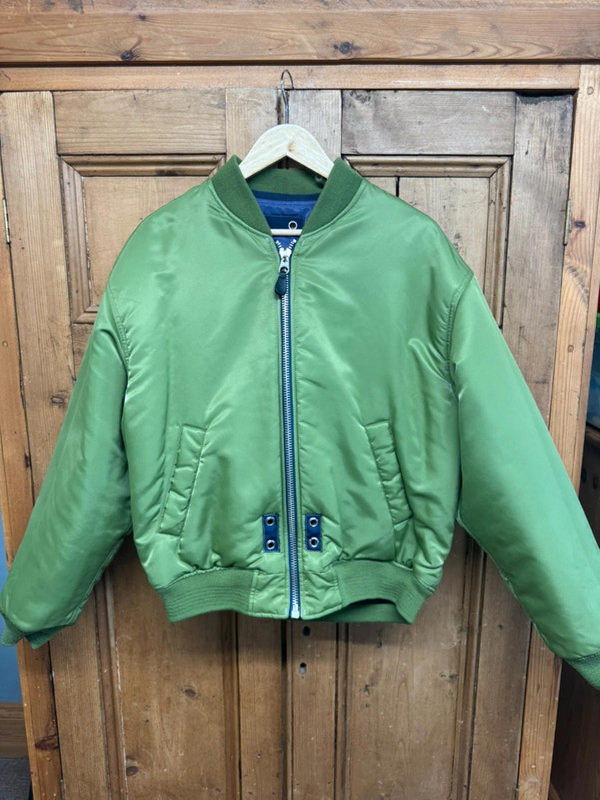 Original 90s Sonneti Bomber Jacket Reversible Rave Coat Unisex Men’s Womens