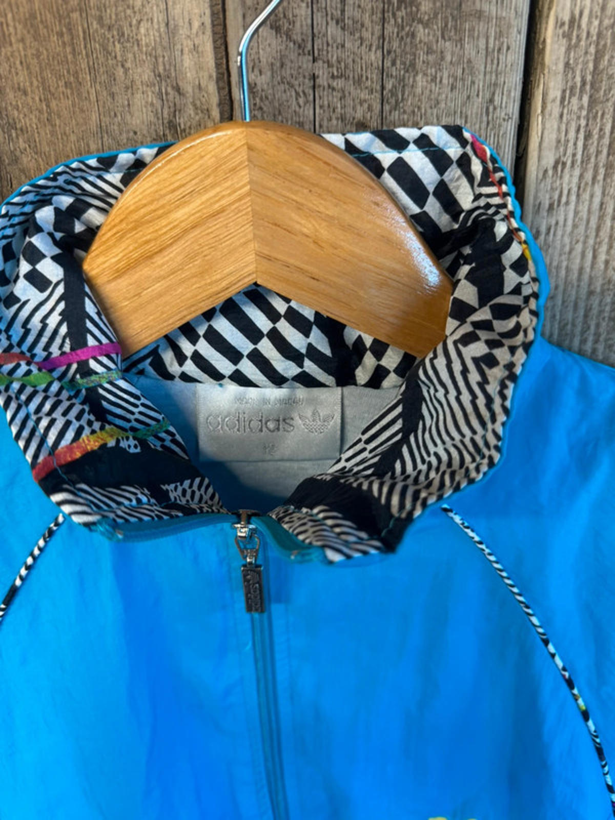 Original 1980s Adidas Women’s Full Shell Suit Top and Bottoms Size 12