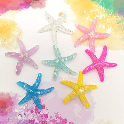 Handmade Diy Cream Glue Phone Case Marine Resin Accessories Starfish