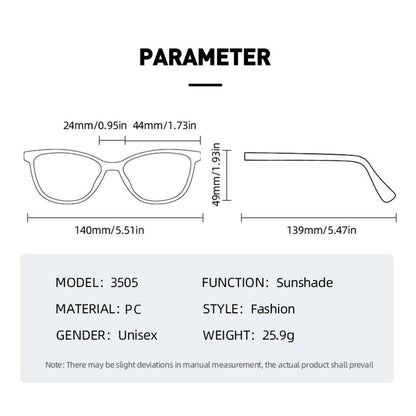 New Simple Sunglasses Round Rim Sunglasses