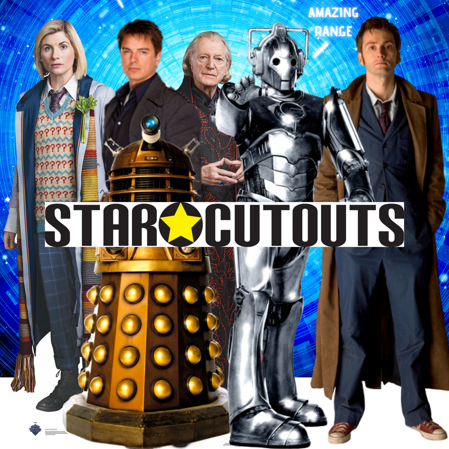 SC223 Silurian Cardboard Cut Out Height 180cm