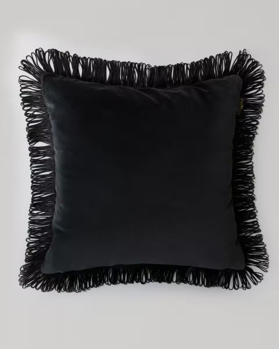 CHARCOAL Velvet Cushion